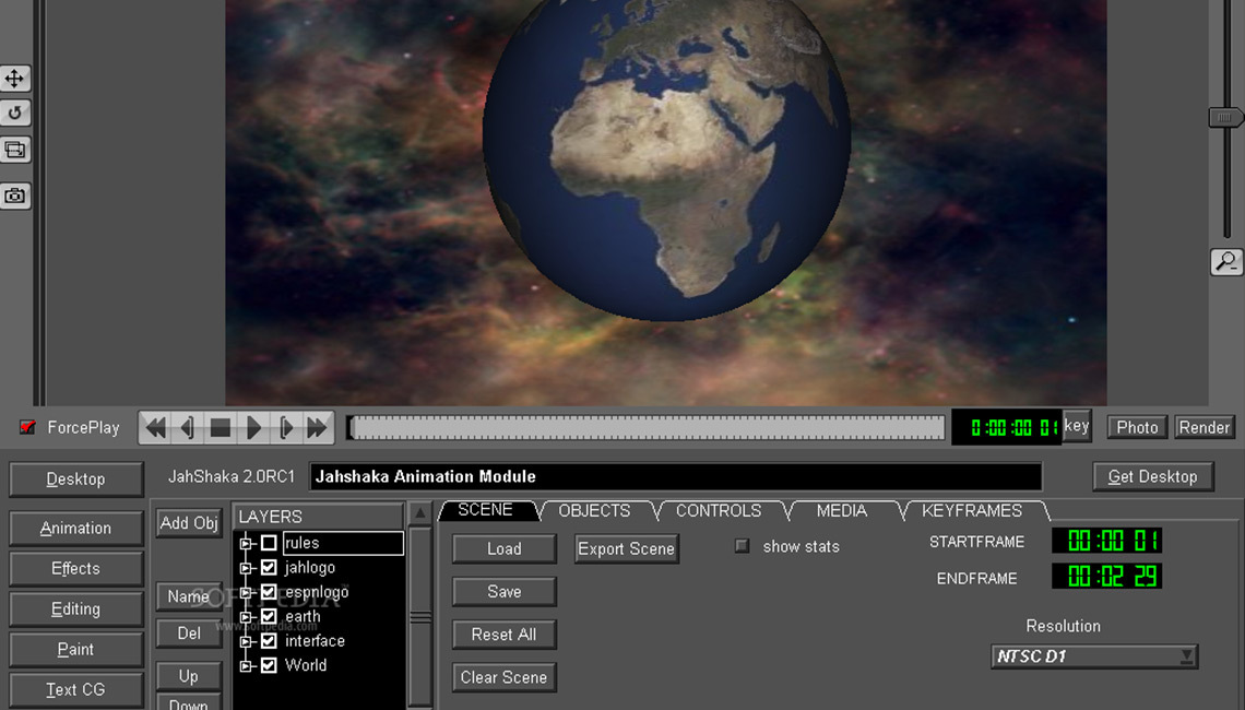 VISUAL EFFECTS PROGRAM
